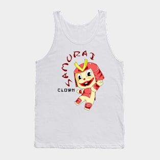 Samurai clown Tank Top